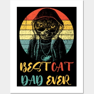 Best Cat Dad Ever Club 10 Posters and Art